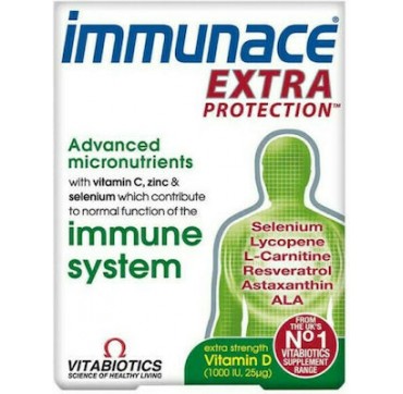 Vitabiotics Immunace Extra Protection 30caps