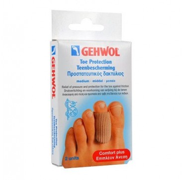 Gehwol Προστατευτικός Δακτύλιος Toe Protection Cap Medium, 2 Τεμάχια
