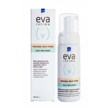 Intermed Eva Original Mild Foam Daily Wellness Αφρός Καθαρισμού για την Ευαίσθητη Περιοχή,150ml