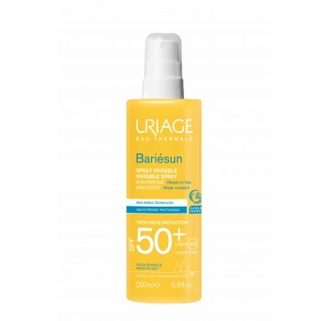 Uriage Bariesun SPF50+ Body Spray Αντηλιακό Σώματος Χωρίς Άρωμα 200ml.