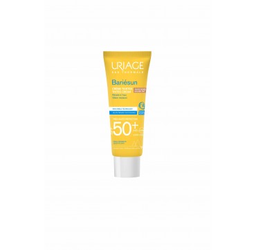 Uriage Bariesun Spf50+ Αντιηλιακή Κρέμα Προσώπου Με Χρώμα Απόχρωσης Golden Tint 50ml