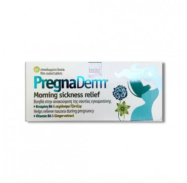Intermed Pregnaderm Morning Sickness Relief-Βοηθά στην Ανακούφιση της Ναυτίας Εγκυμοσύνης 60tabs