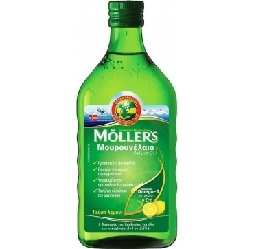 Moller’s Μουρουνέλαιο Lemon 250ml