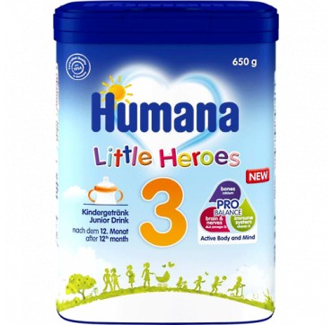 Humana Optimum 3 Little Heroes 650g