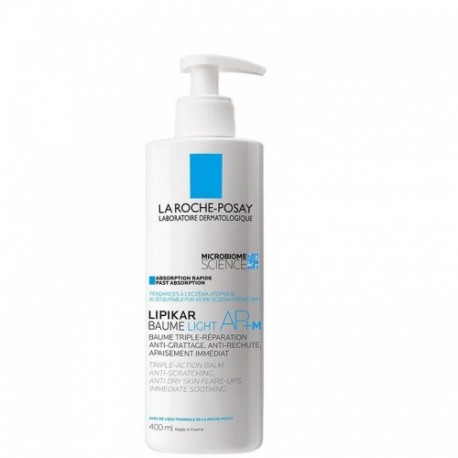 La Roche-Posay Lipikar Baume Light AP+M Κρέμα Ελαφριάς Υφής για Δέρμα με Τάση Ατοπίας, 400ml