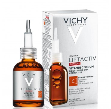 Vichy Liftactiv Supreme Vitamin C Serum-Ορός Προσώπου Με Βιταμίνη C Για Ενίσχυση Λάμψης, 20ml