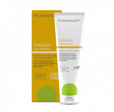Pharmasept Heliodor Kids Sun Cream Spf50-Παιδική Αντηλιακή Κρέμα Προσώπου & Σώματος, 150ml