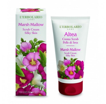 L'erbolario Altea Marsh Mallow Scrub Cream Silky Skin - Scrub σώματος για μεταξένια επιδερμίδα Altea 150ml