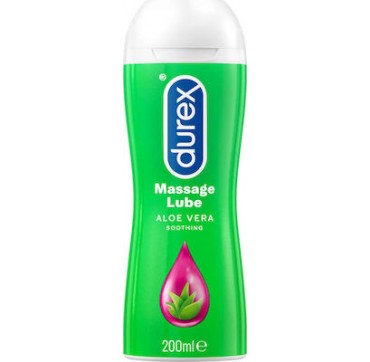 Durex Play Massage 2in1 Gel Για Μασάζ Με Αλόη & Λιπαντικό 200ml