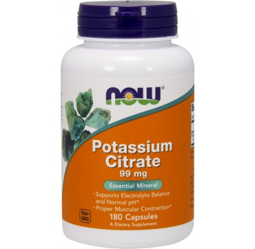 Now Foods Potassium Citrate 99mg 180 κάψουλες
