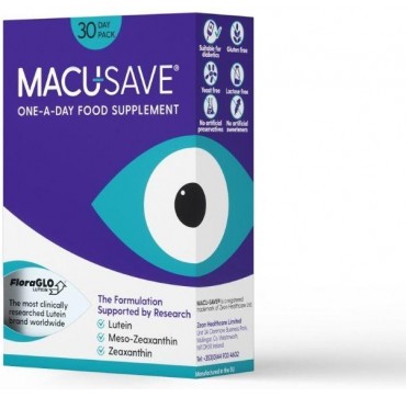Zeon Healthcare MacuSave Συμπλήρωμα Διατροφής για την Υγεία των Ματιών 30 caps