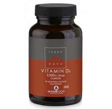 Terranova Vitamin D3 2000iu Complex 50caps