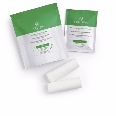 Collistar Reshaping Draining Wraps - Περιτυλίγματα Αναδιαμόρφωσης & Αποστράγγισης, 2Χ100ml 
