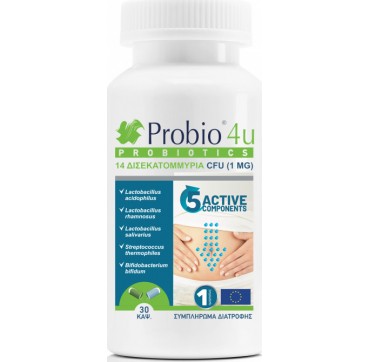 Lab.Newmed Probio 4u Probiotics ,30caps