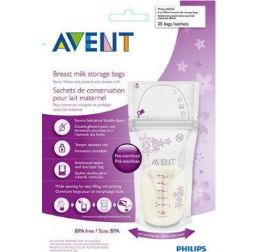 AVENT ΣΑΚΟΥΛΑΚΙΑ ΜΗΤΡΙΚΟΥ ΓΑΛΑΚΤΟΣ SCF 603/25 25τεμ. PHILIPS AVENT ΣΑΚΟΥΛΑΚΙΑ ΜΗΤΡΙΚΟΥ ΓΑΛΑΚΤΟΣ SCF 603/25 25τεμ.