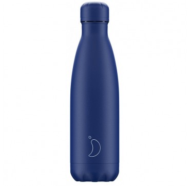 Chilly's Blue Matte Edition Reusable Bottle Ανοξείδωτο Θέρμος 750ml