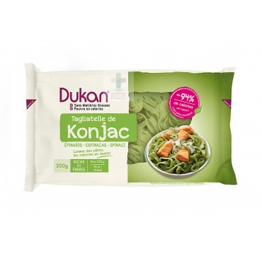 DUKAN KONJAC ΤΑΛΙΑΤΕΛΕΣ ΜΕ ΣΠΑΝΑΚΙ 200gr DUKAN KONJAC ΤΑΛΙΑΤΕΛΕΣ ΜΕ ΣΠΑΝΑΚΙ 200gr