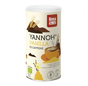 Lima Yannoh Instant Vanilla Υποκατάστατο Ρόφημα Στιγμιαίου Καφέ Χωρις Καφεϊνη & Γλουτένη, 150gr 