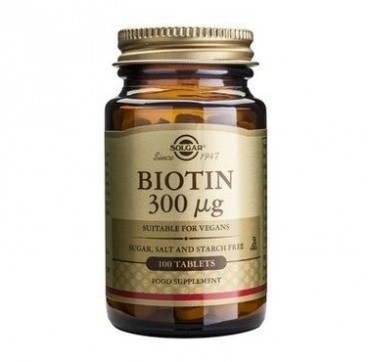 Solgar Biotin 300μg 100vcaps