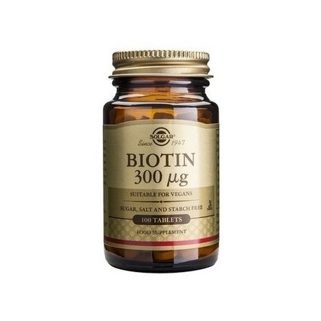 Solgar Biotin 300μg 100vcaps