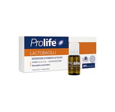 Prolife Lactobacilli Συμπλήρωμα Διατροφής Προβιοτικών Αμπούλες 7x8ml