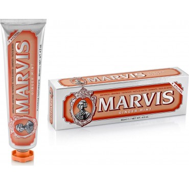 Marvis Ginger Mint Toothpaste Οδοντόκρεμα Με Γεύση Τζίντζερ Και Μέντα, 85ml