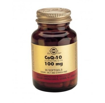 Solgar Coenzyme Q-10 100mg 30softgels