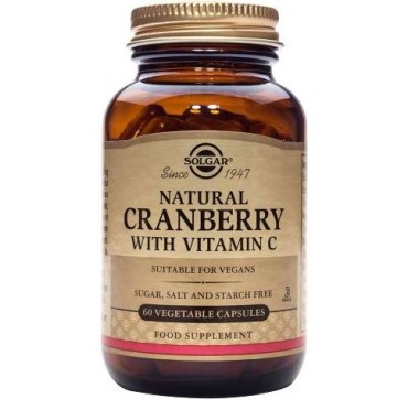 Solgar Cranberry With Vit.c 60vcaps