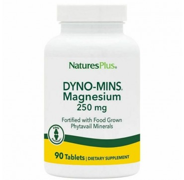 Nature's Plus Dyno-Mins Magnesium 250mg , 90tabs