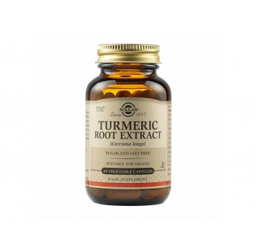 SOLGAR TURMERIC ROOT EXTRACT 60caps