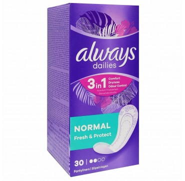Always Σερβιετάκια Dailies Normal 30τεμ.