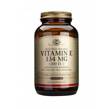 Solgar Vitamin E 134mg (200iu) 250softgels