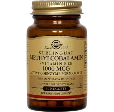 Solgar Methylcobalamin 1000μg 30nuggets
