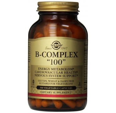 Solgar Vitamin B-100 Complex 100vcaps