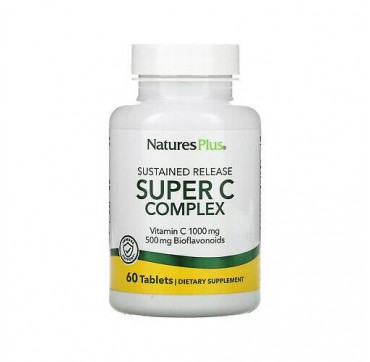 NATURES PLUS SUPER C COMPLEX 1000mg 60tabs