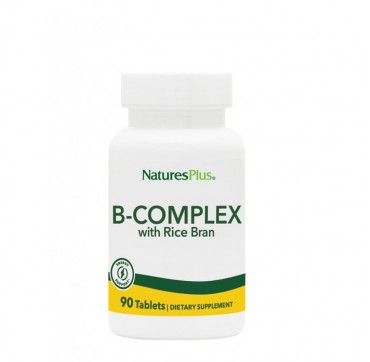 NATURE'S PLUS B-COMPLEX ΜΕ ΠΙΤΟΥΡΟ ΡΥΖΙΟΥ 90 TABS