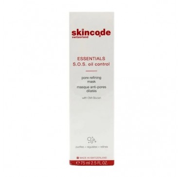 Skincode Essentials S.O.S Oil Control Pore Refining Mask, 75ml