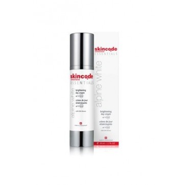 SKINCODE ALPINE ESSENTIALS WHITE BRIGHTENING DAY CREAM SPF 15 50ml SKINCODE ALPINE ESSENTIALS WHITE BRIGHTENING DAY CREAM SPF 15 50ml