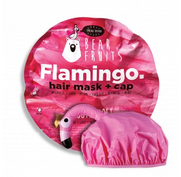 Bear Fruits Flamingo Smooth & Soft Hair Mask 10ml + 1 Cap