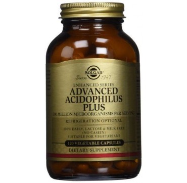 SOLGAR ADVANCE ACIDOPHILUS PLUS 120vcaps SOLGAR ADVANCE ACIDOPHILUS PLUS 120vcaps