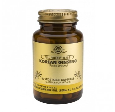 SOLGAR KOREAN GINSENG 500mg 50caps SOLGAR KOREAN GINSENG 500mg 50caps
