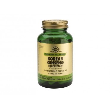 SOLGAR SFP KOREAN GINSENG EXTRACT 200mg 60caps SOLGAR SFP KOREAN GINSENG EXTRACT 200mg 60caps