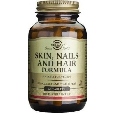 Solgar Skin, Nails And Hair 60tabs