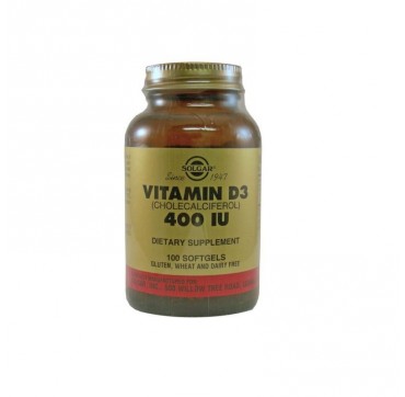 Solgar Vitamin D3 400iu 100caps