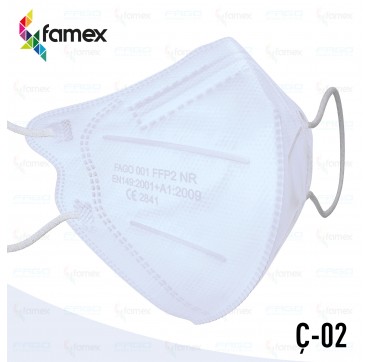 Famex Mask FFP2 NR XXS 10 Τμχ.