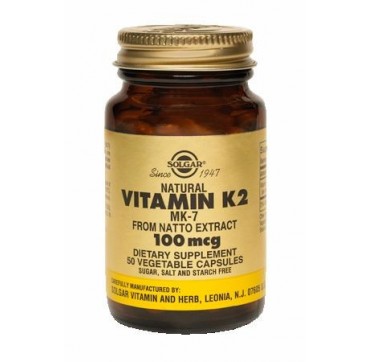 Solgar Vitamin-k2 100mg 50caps ΛΗΞΗ 03/24