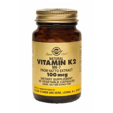 Solgar Vitamin-k2 100mg 50caps ΛΗΞΗ 03/24