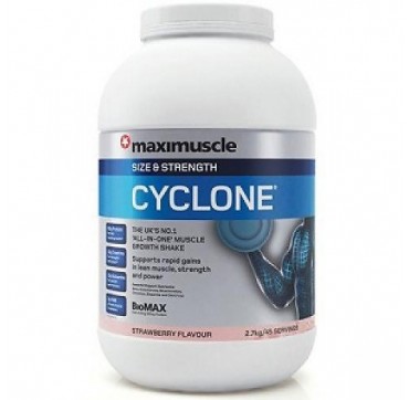 Maxinutrition Maximuscle Cyclone Φράουλα Πρωτείνη Protein 2,7kg