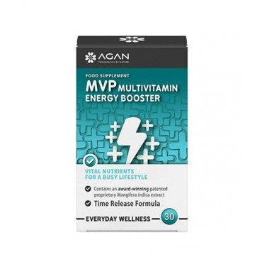 Agan Mvp Multivitamin Energy Booster (30tabs) - Πολυβιταμίνη για τόνωση του οργανισμού