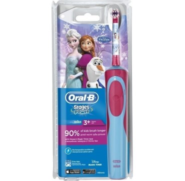 Oral-b Stages Power Παιδική Ηλεκτρική Οδοντόβουρτσα 3+ Για Κορίτσια Disney Frozen 1τεμ.